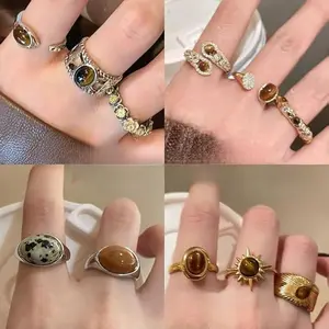 Fine Line Random 10-60 pieces exquisite surprise women's jewelry sets, including rings, earrings, necklaces, and bracelets. Colors are random, suitable for various occasions, and make a wonderful gift for female friends and family. Suitable