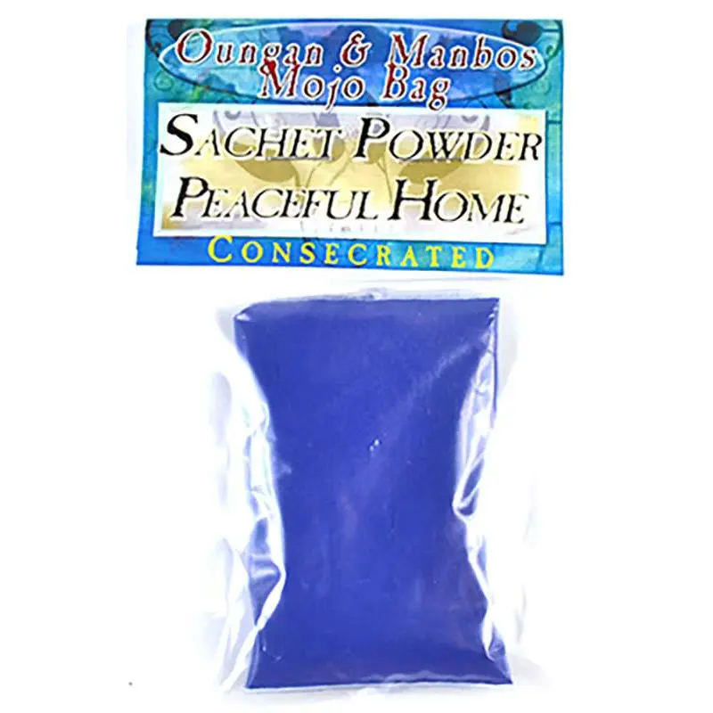 .5oz Peaceful Home Sachet Powder Consecrated — Hoodoo House Blessing Powder