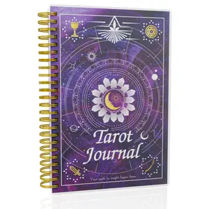 A5 Tarot Journal Notebook for Daily Card Reading Reflection Tracking Divination Manifestation and Spread Interpretation for Beginners and Experts Workbook with Sturdy Binding and Compact Size