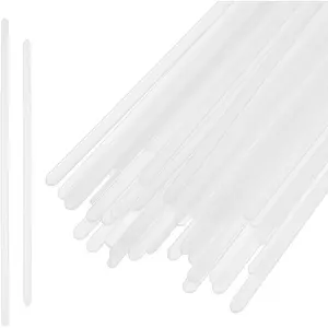 48Pcs PP Plastic Boning 7.8/9.8 inch Corset Webbing Boning 6mm Wide for Bridal Dress Bustle Handmade Craft Wedding Dresses DIY Sewing Supplies, 2mm Thick