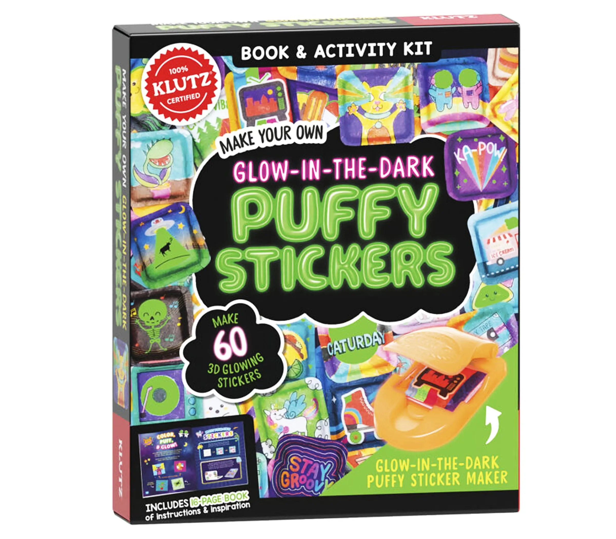 Klutz: Make Your Own Glow-in-the-Dark Puffy Stickers