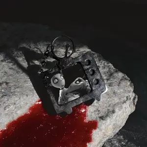 Frankenweenie TV Keychain