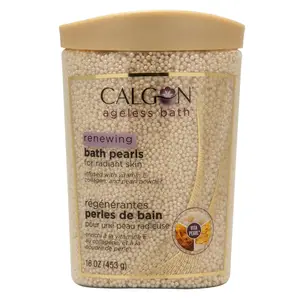 Ageless Bath Series Renewing Pearls 16 oz Infused with Vitamin E Collagen & Pearl Powder for Radiant Skin