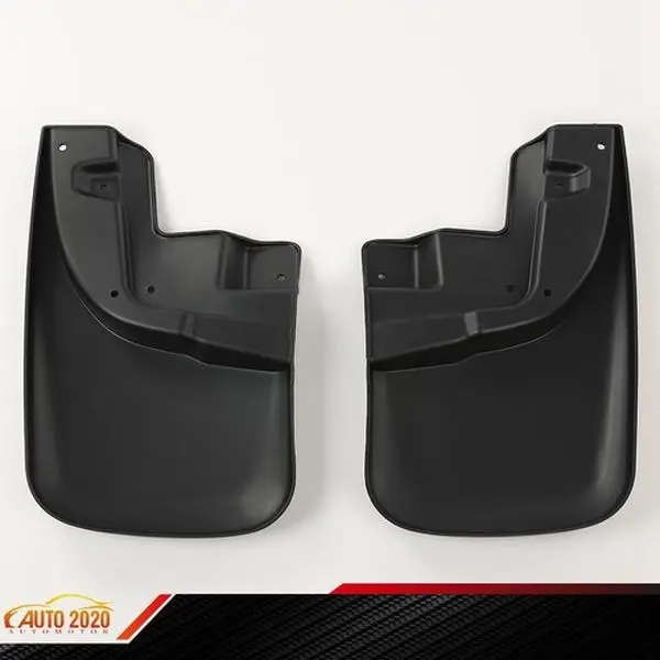 Front Splash Guards Mud Flaps with Wheel Clips, 2PC Automotive Car Accessories Fit for Toyota Tacoma 2005-2015
