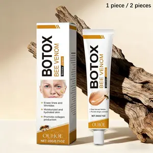 OUHOE Botox Bee Venom Cream - Anti-Aging, Moisturizing & Skin Firming Care, For All Skin Types, 0.71 Oz