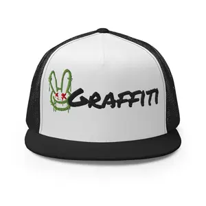 Graffiti Light Trucker Cap