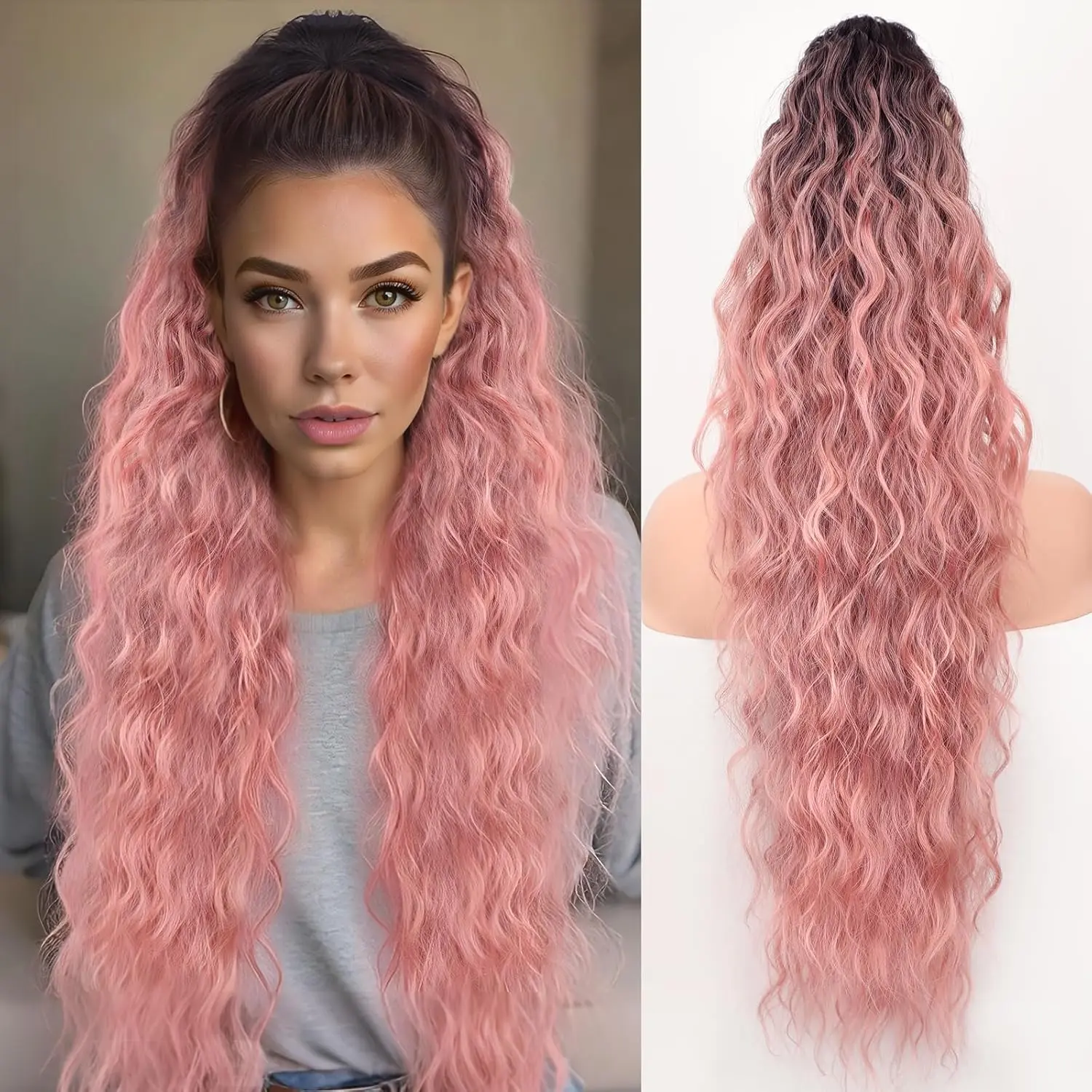 30inch Ombre Pink