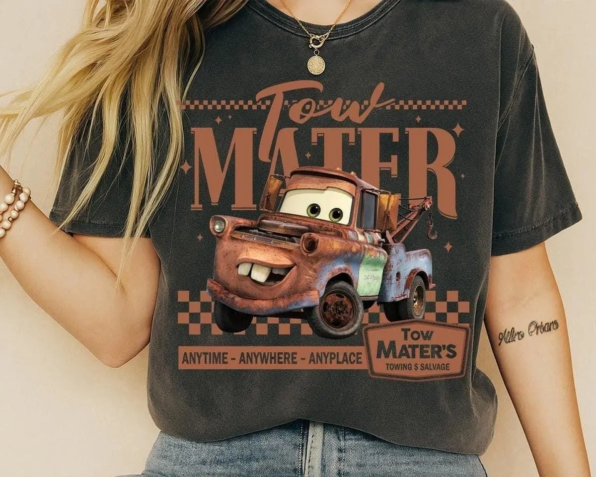 Retro Tow Mater Shirt, Vintage Tow Mater Shirt, WDW Cars Shirt, Cars land shirt, Family Vacation Shirt