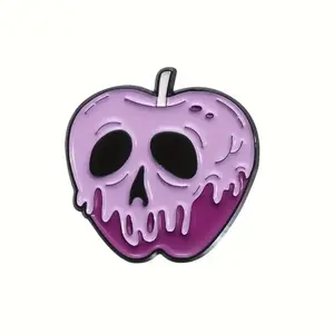 Halloween Poison apple enamel pin