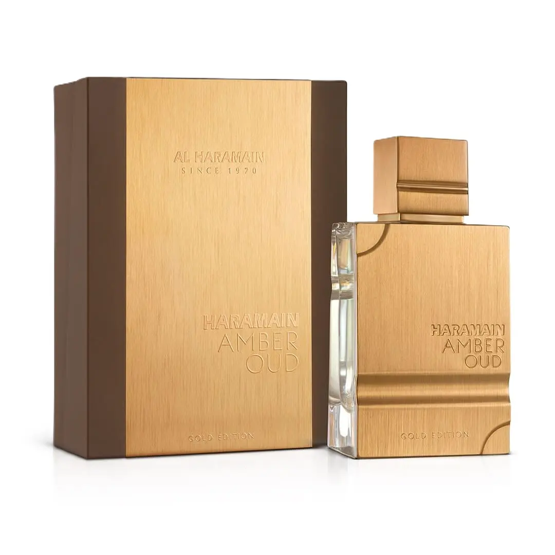 AL HARAMAIN Amber Oud Gold Edition Eau de Parfum for Men, Long-Lasting Fragrance with Sweet Amber Vanilla & Musky Powdery Notes, 3.4 fl oz / 100 ml, Woody, Adults