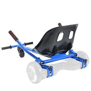 Hoverboard Seat Attachment Straps Not Required,Hoverboard Attachment 26”-34.5” Adjustable Length,Hover Board Accessory Go Kart 265lbs Capacity,Sturdier Seat, Fit 6.5”- 10” Hoverboard,Kid Adult