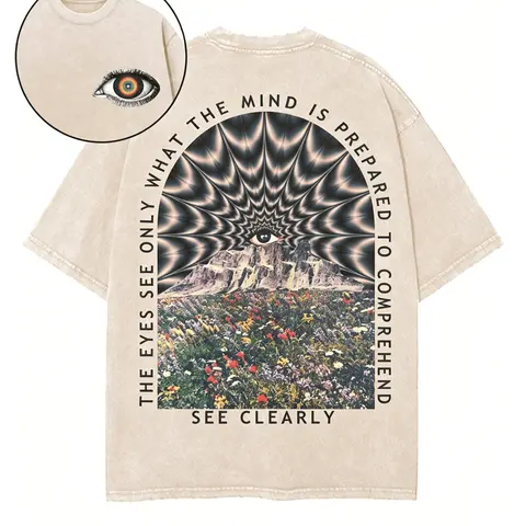 BACK TO SCHOOLMen's 100% Cotton Distressed Festive Funny Print Shortsleeve Tshirt - Round Neck, Double-Sided Pattern, Breathable, Soft, Menswear for Casual Parties, Everyday Wear, Machine Washable Streetwear Gift