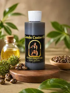 Landa Castor oil (6oz) 100% organic