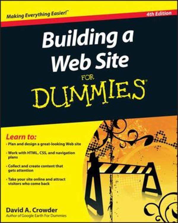 USED-Building a Web Site for Dummies, 4th Edition by Crowder, David A. (Paperback)