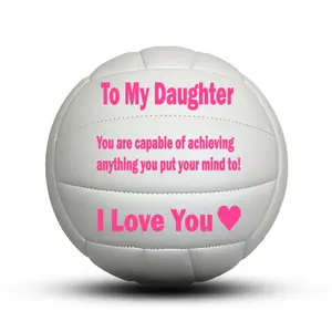 Custom To My Daughter Volleyball Gift, Personalized Volleyball