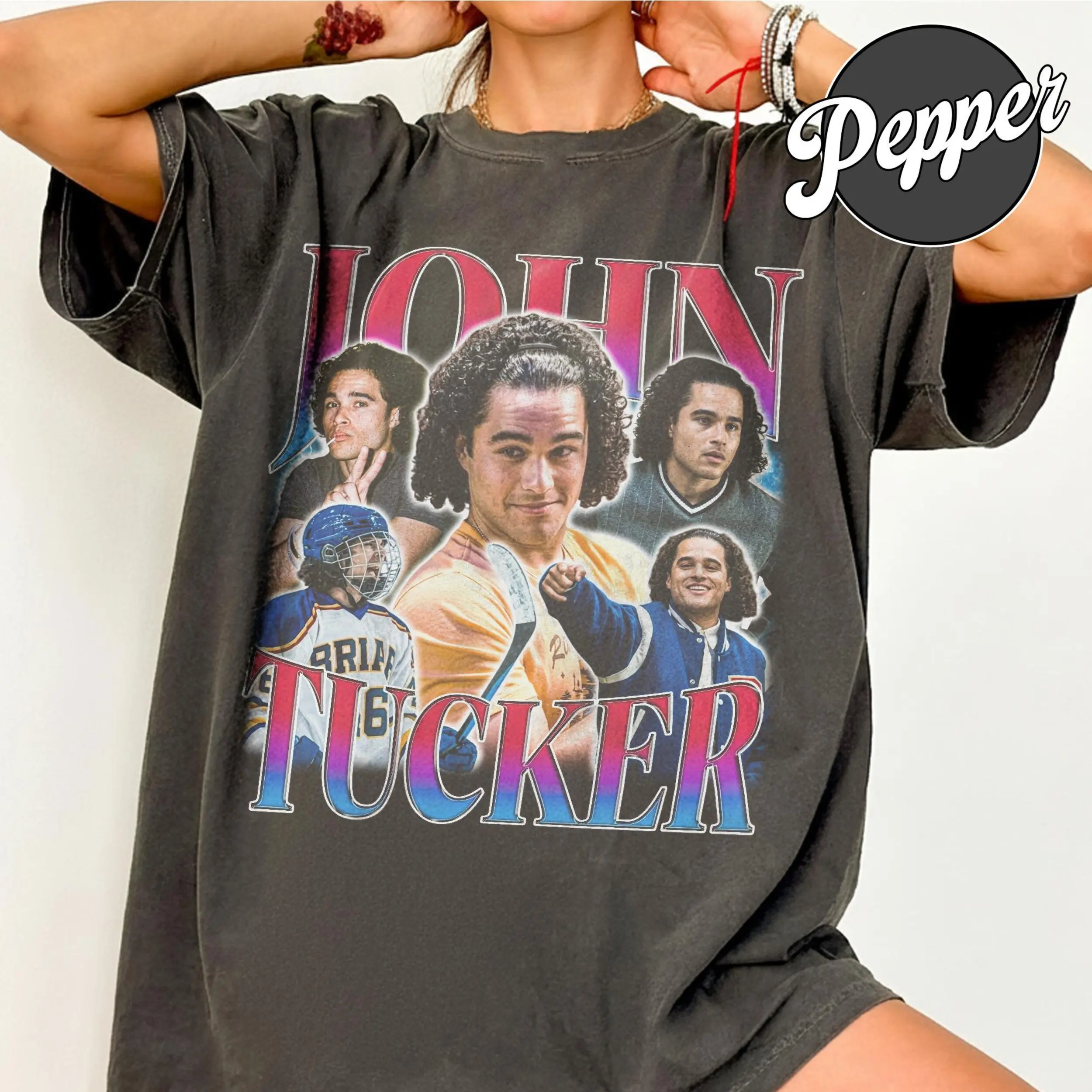 Comfort Colors John Tucker Off-Campus Briar Uni Y2k Graphic Tee, Briar U Hockey Off-Campus Unisex T-Shirt - Perfect Gift for Fans