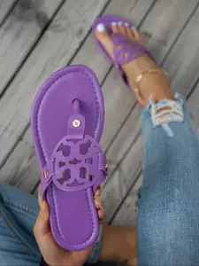 Women's Fashion Polka Dot Slides, Flip Flops, Casual Comfortable Summer Sandals, Lightweight Breathable Shoes for Daily Wear, Girls' Footwear