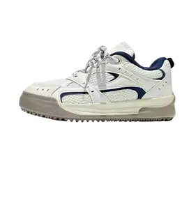Breathable Mesh Casual Sneakers for Men | Platform Lace-Up Design with Anti-Slip Sole, Versatile Comfort for Daily Commute & Sports