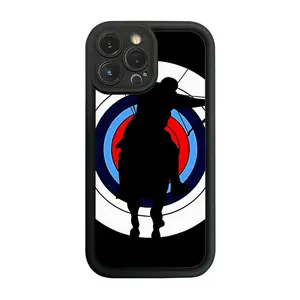Phone Case - 1pc Mounted Archer Archery Target Bow Hunting Horse 1 Phone Case Buffer Anti-Collision Phone Cases Compatible with Different Models of Iphone 17 16 15 14 13 Pro Max Cover