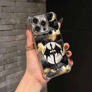 D-Dragon F-Fourth W-Wing Phone Case Suitable for iPhone 17 Air 16 15 14 13 12 11 Pro Max Plus Samsung S26 S25 S24 S23 S22 Plus Ultra Anti Fall Transparent Soft Back Cover