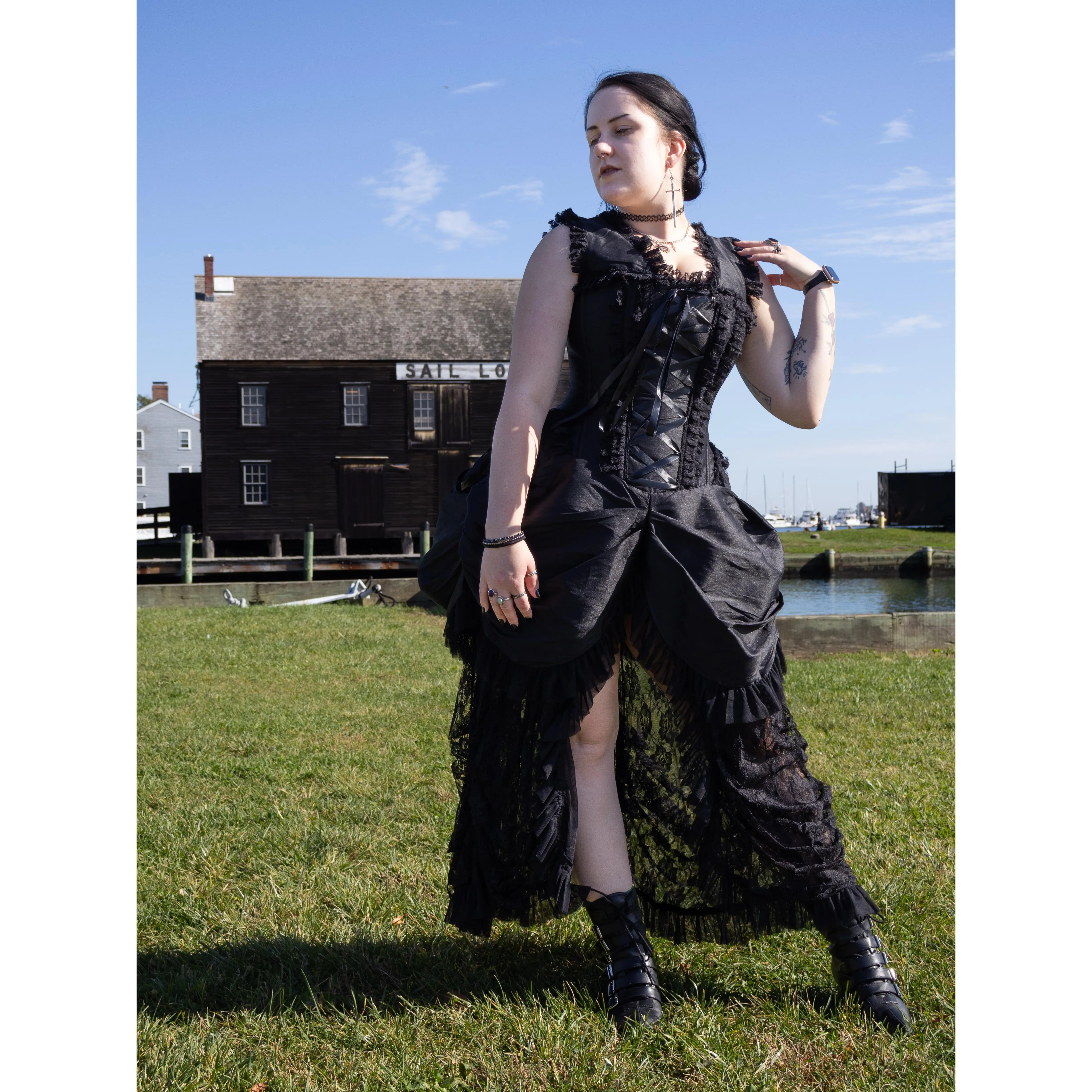Belle Époque Bustle Corset Dress RESTOCKED!