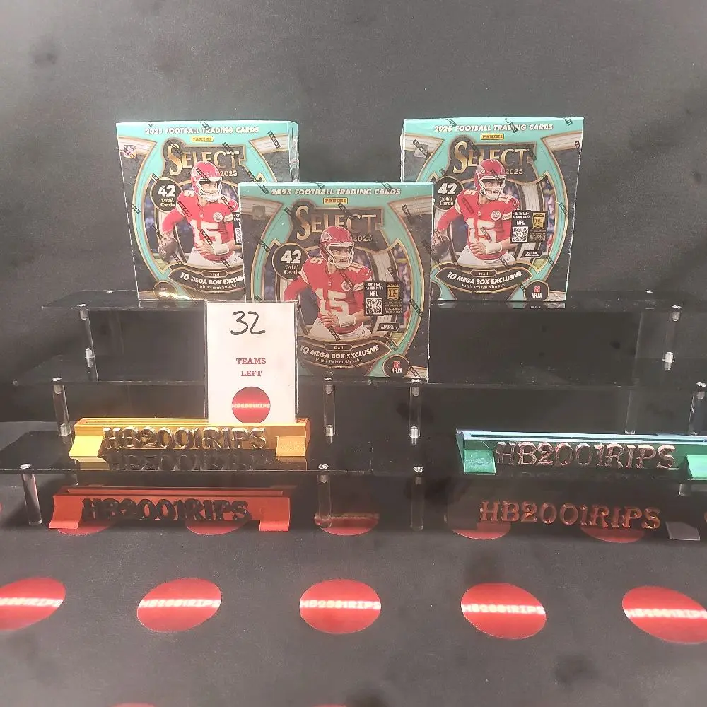 HB2001RIPS Break #175 3 Select Pink shock  Mega boxes. PYT break