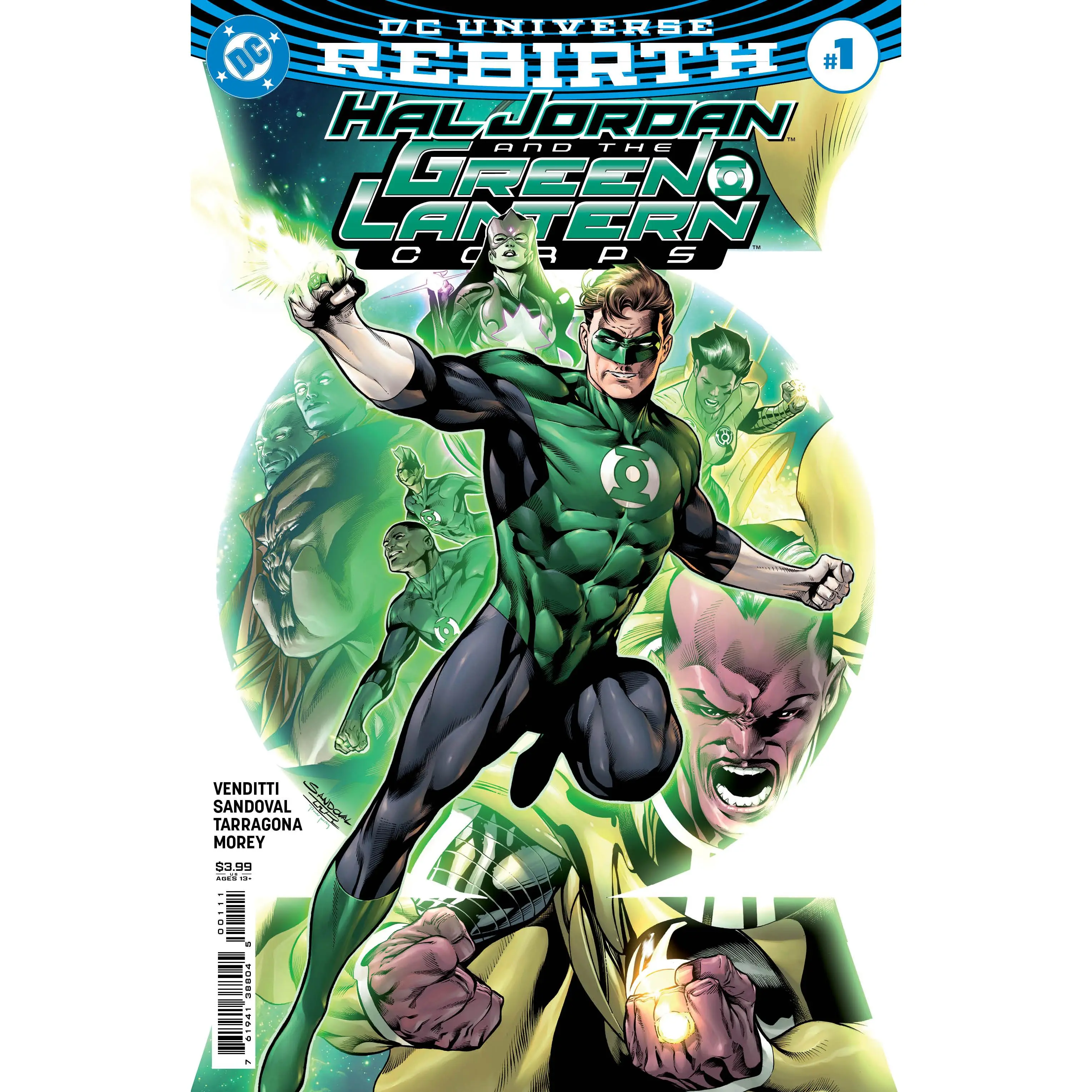 Hal Jordan and the Green Lantern Corps: DC Universe Rebirth #1 (2024 Edition)
