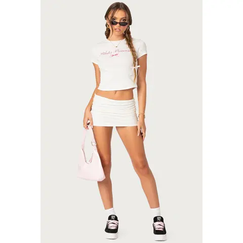 Aisha Low Rise Mini Skirt