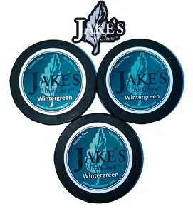 Jake's Mint Chew Wintergreen Long Cut - Best Alternative to Traditional Chewing Snacks with Premium-Quality Mint Flavor