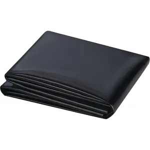 Small Pond Liner, 4 x 7  20 Mil Pond Liners for Outdoor Ponds, Black Pond HDPE Liner for Waterfall, Fish Ponds, Garden Fountain