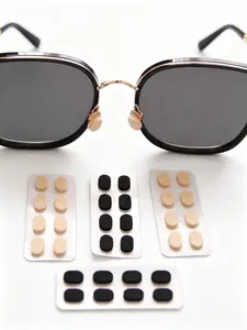 16 Pairs Sponge Comfortable Nose Pads, Soft Non-Slip Elevating Eyeglass Nose Bridge, Durable and Lightweight Design for Daily Use