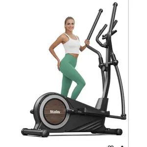 Niceday Elliptical Exercise Machine for Home Magnetic Trainer 15.5IN-19IN Stride 16 Resistance Levels 400LBS Capacity Kinomap APP Support