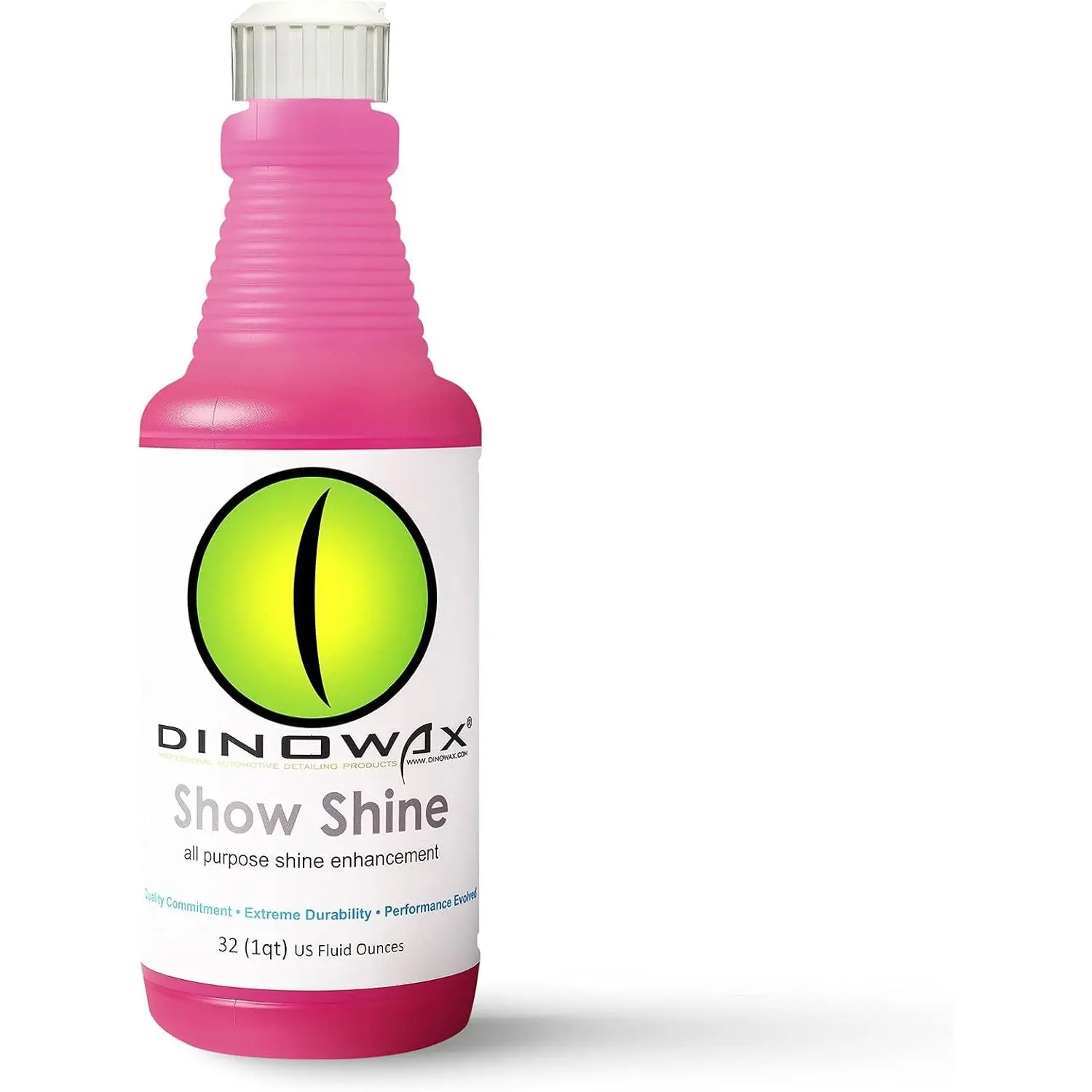 Dinowax - Show Shine, All Purpose Shine Enhancement, Car Wash Detail Spray, Car Detailer Spray, Car Detailing Supplies, Strawberry Shortcake Scent, Clean Collection, 32 oz