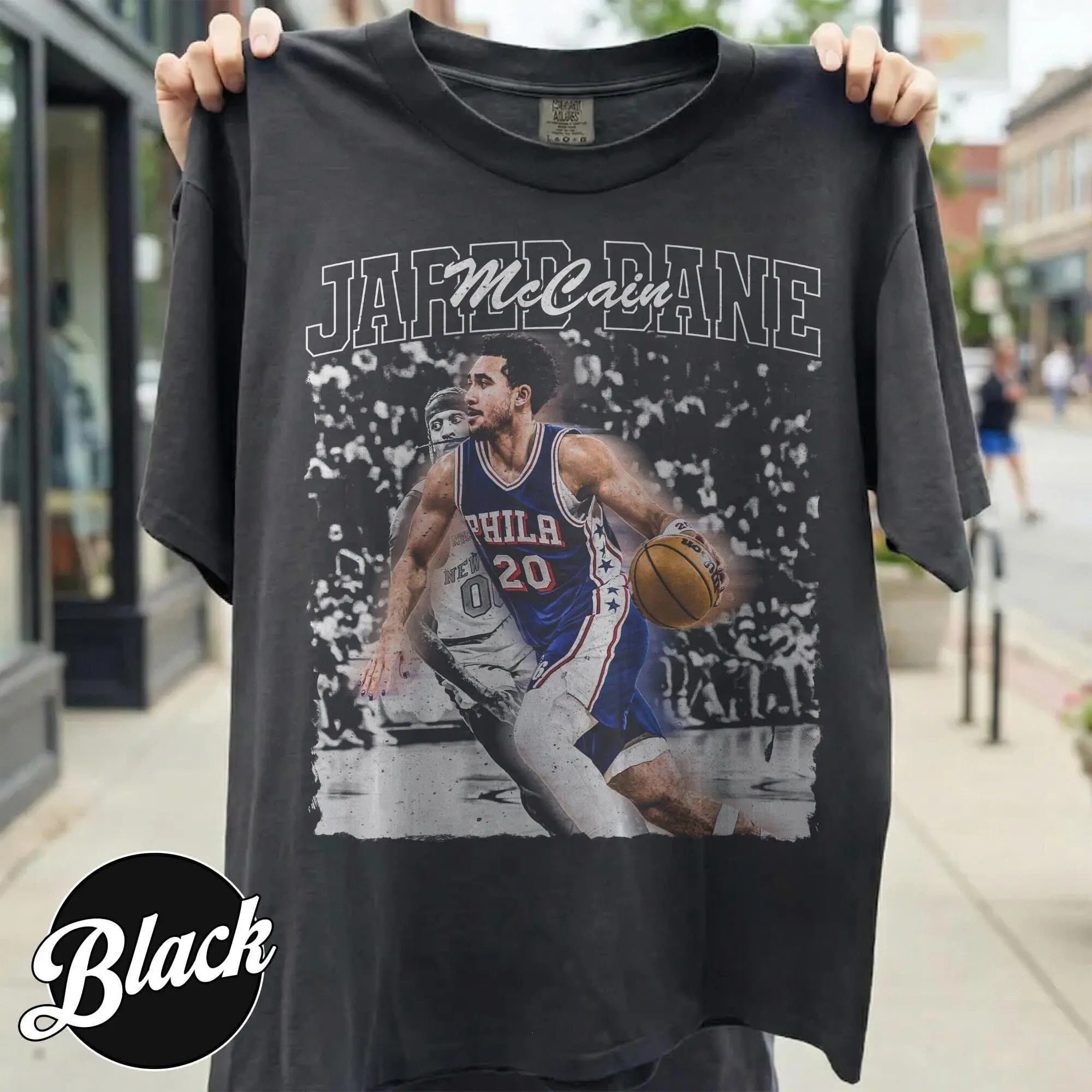 Limited Edition Jared McCain Oklahoma Basketball Vintage Comfort Colors Shirt, Gift For Fans