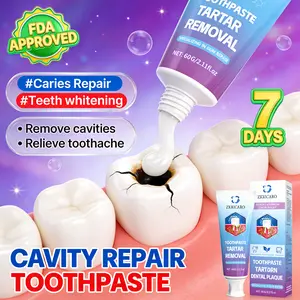 Cavity Repair Toothpaste: FDA approved, repairs cavities, removes stains and plaque, regenerates tooth enamel, reduces tooth sensitivity, and maintains oral balance.