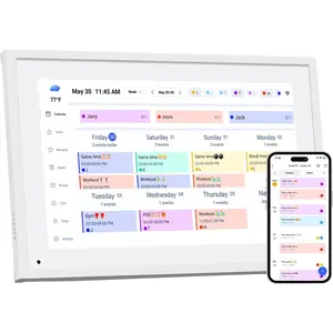 10.1 inch Wall Planner Digital Calendar & Chore Chart,  Touchscreen Interactive Display for Family Schedules, Hearth Display Digital Calendar,  for Organizing Your 2026 Year