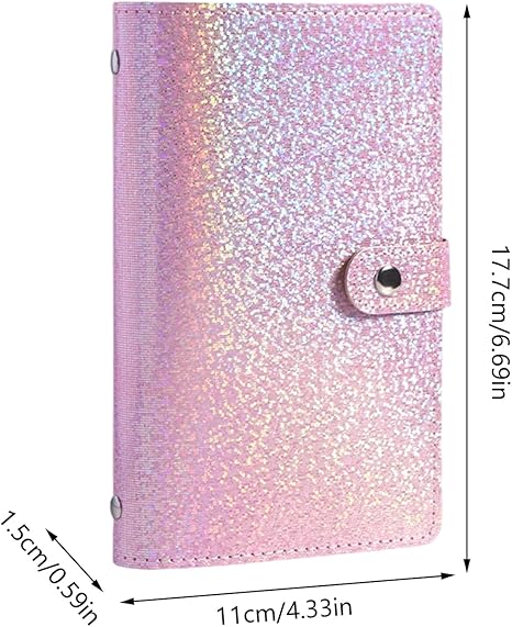 Savings Challenge Book, Organized Cash Saving System, 17.7x11x1.5cm, Money Saving Challenge, Money Budget Binder, Compact And Portable Planner, For Men, Women, Teens, And Families