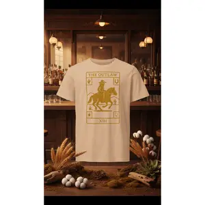 The Outlaw | Organic Cotton Western Tarot Tee