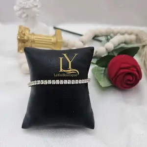 LaYaiBoutique #2337 Tennis bracelet, 14k gold plated, High Quality