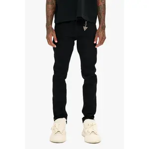 Mr Slim Jet Black Jeans