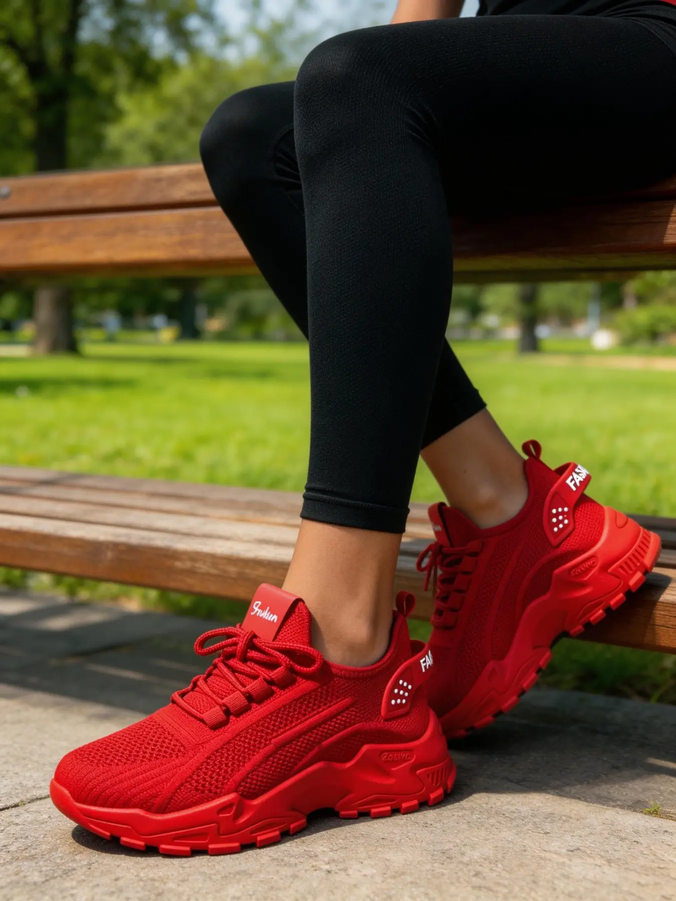 Women's Plus Size Wide Fit Outdoor Sports Shoes, Lightweight Comfortable Athletic Sneakers, Breathable Mesh Running Shoes for Travel & Leisure, Workout Sneakers