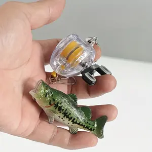 Wire rope telescopic buckle drum wheel type quick hook multi-tail easy hook fishing gear accessories toy