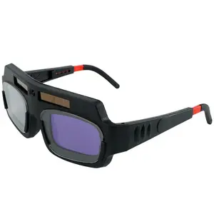 1pc Auto Darkening Welding Glasses, True Color View Welder Glasses, Optical Clarity Welding Goggle, Solar Eye Protection Welding Glasses, Safety Glasses Goggles For Electric Welding Cutting Grinding