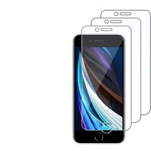 Screen Protector for Iphone SE 3/2 (2022/2020 Edition), 4.7-Inch, Tempered Glass Film for iPhone 6/6s/7/8 Plus, 3-Pack