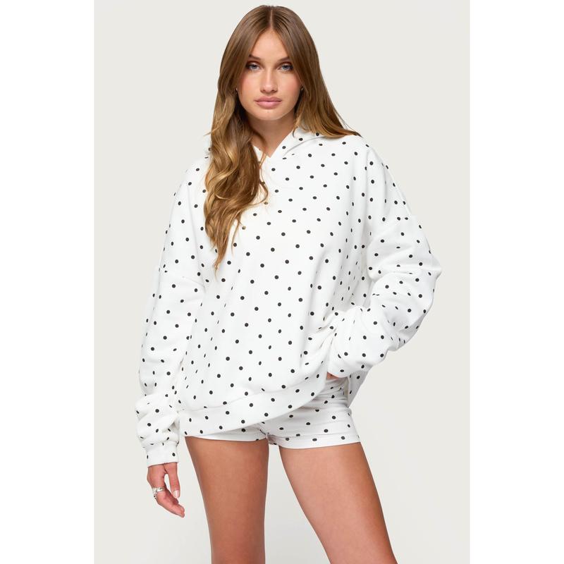 Chelsie Polka Dot Hoodie