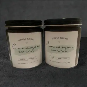 Cinnamon Swirl 9oz Soy Wax Candle