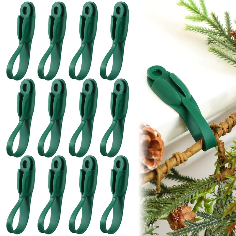 Reusable silicone Christmas garland hangers
