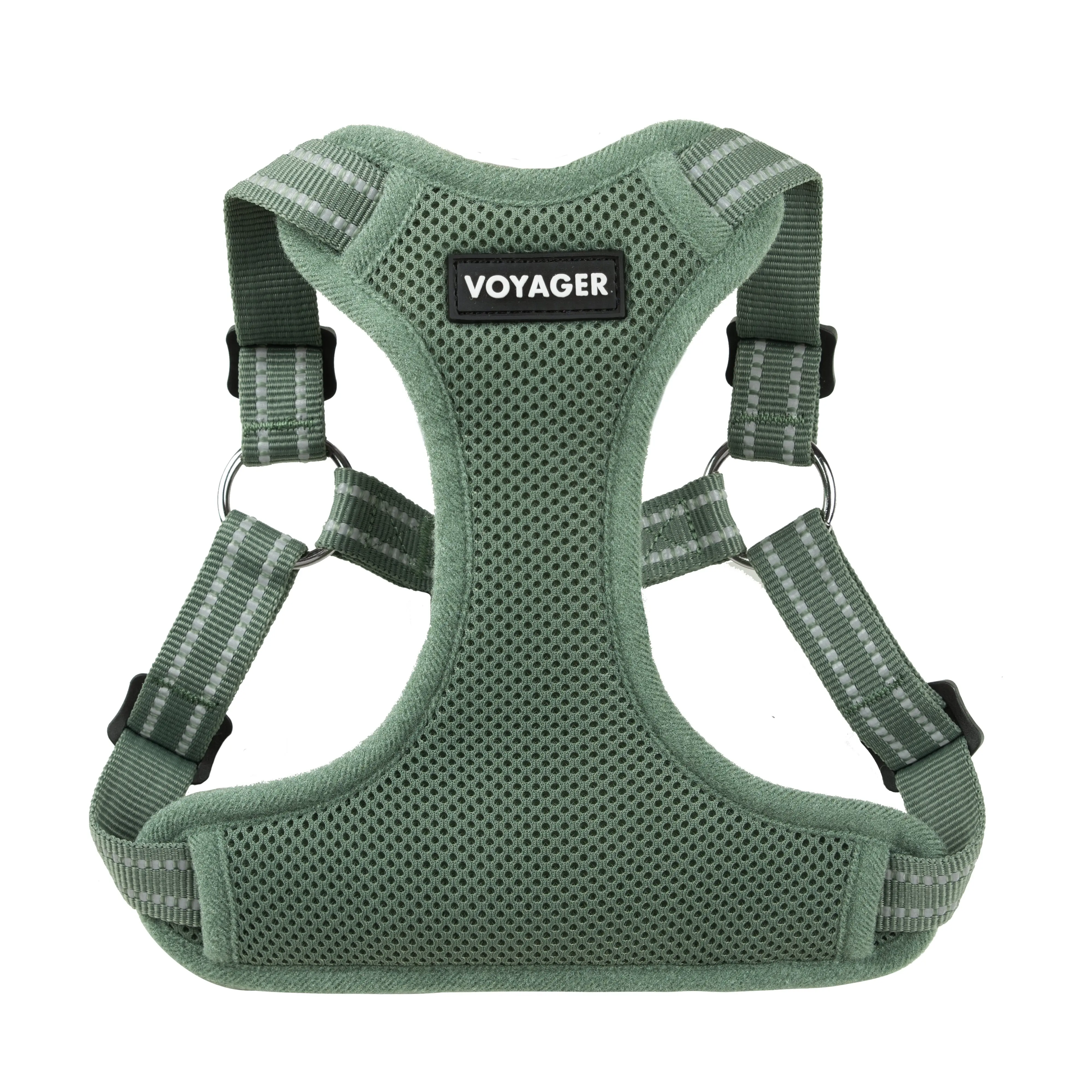 Voyager Step-In Flex Dog Harness - Flexible Breathable Air Mesh No Pull Vest for Small Medium Large Dogs | Adjustable Comfort Fit | Lightweight Everyday Walking Harness by Best Pet Supplies
