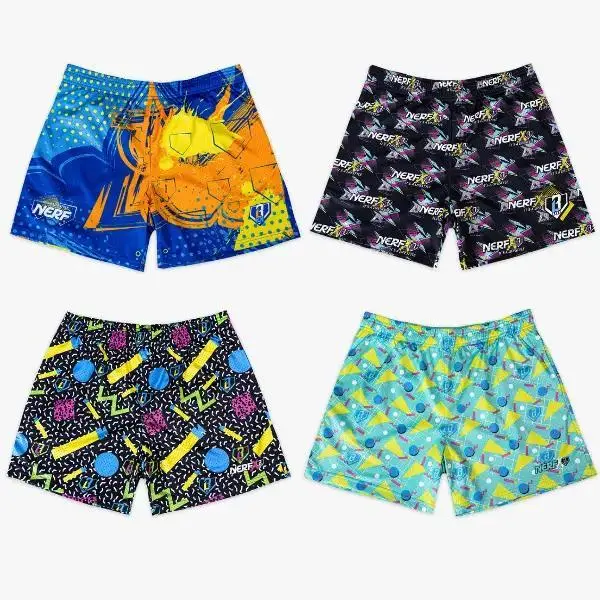 .Pepper Store Baseball Lifestyle 101 BL101-NERF Collection Youth Mesh Shorts, 5 Premium Lightweight Breathable Athletic Shorts for Youth, Ideal for Baseball Training & Gym Activewear
