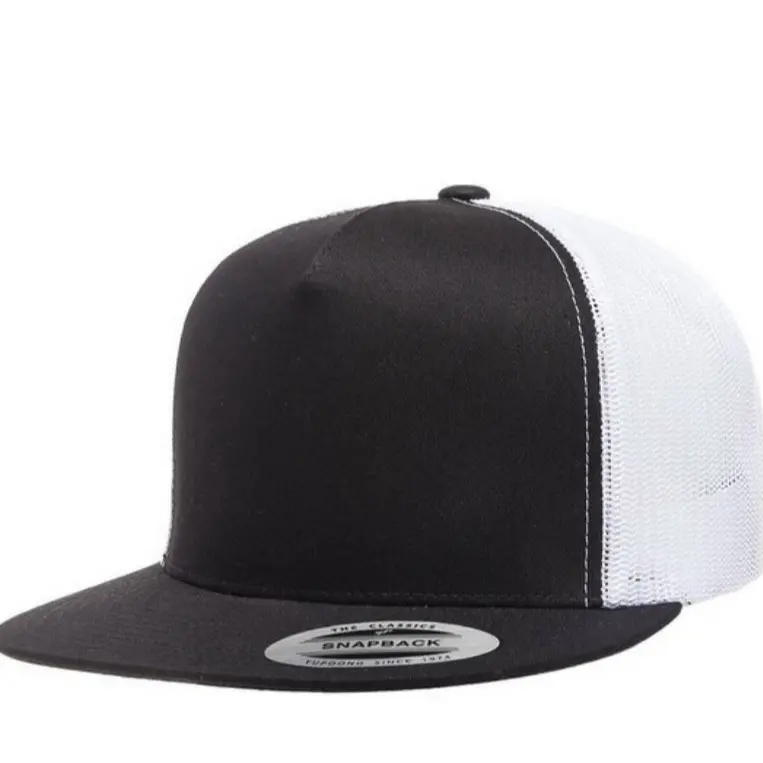 Black/White Yupoong 6006